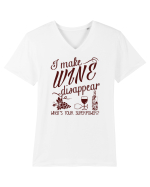 Wine disappear Tricou mânecă scurtă guler V Bărbat Presenter