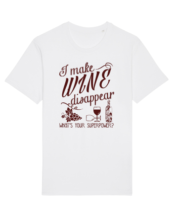 Wine disappear White