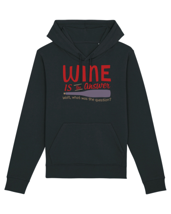 Wine is the answer Black