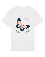 Fluturas Tricou mânecă scurtă Unisex Rocker