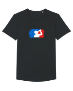 Liga Betivilor Tricou mânecă scurtă guler larg Bărbat Skater