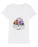 No Love Tricou mânecă scurtă guler V Damă Evoker