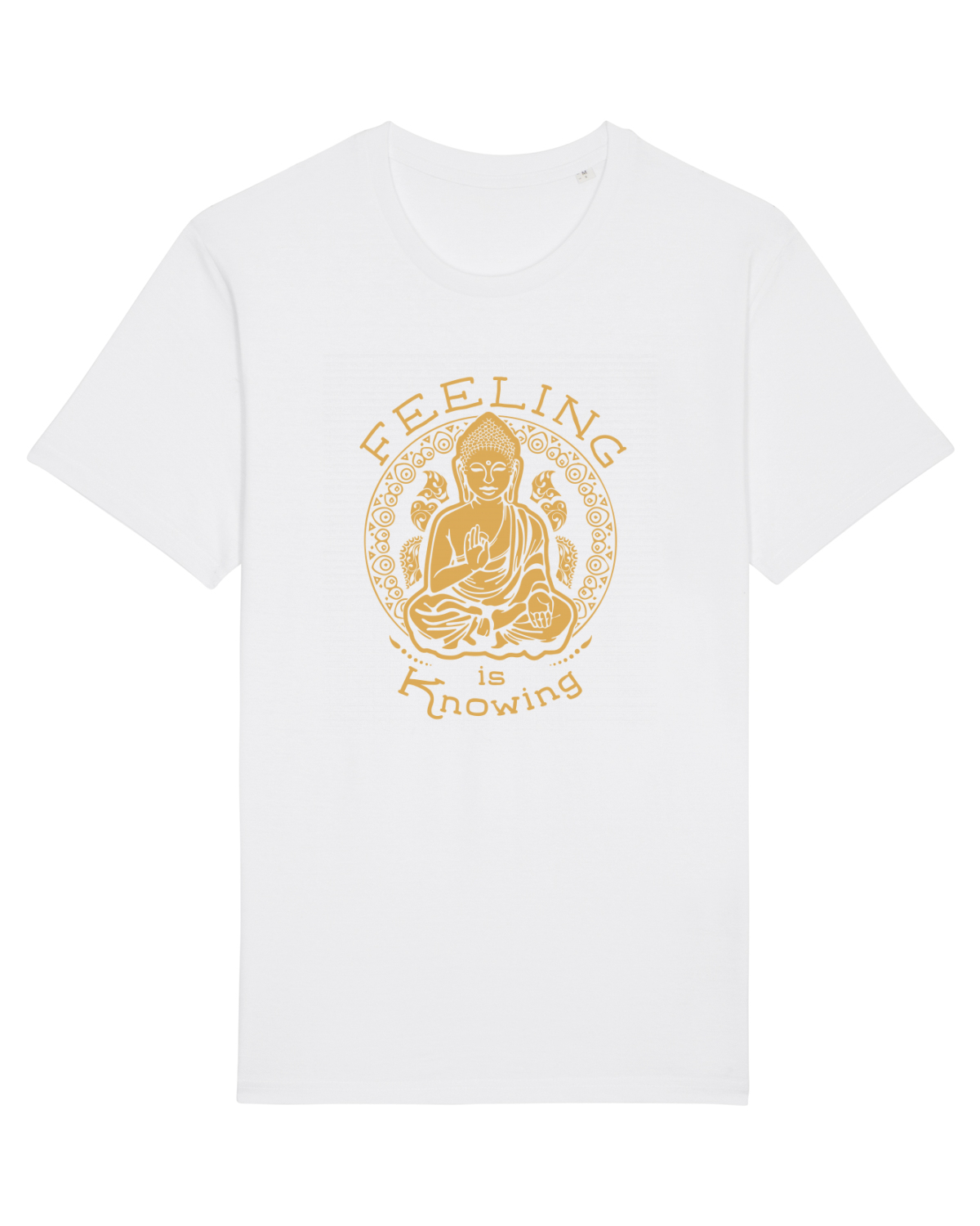 Tricou mânecă scurtă Unisex Rocker White