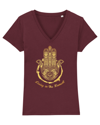 Living in the moment Burgundy