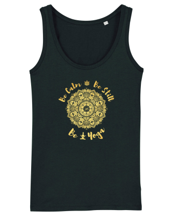 Be Calm Be Still Be Yoga Black