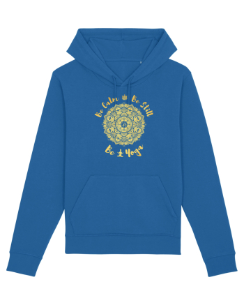 Be Calm Be Still Be Yoga Royal Blue