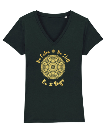 Be Calm Be Still Be Yoga Black