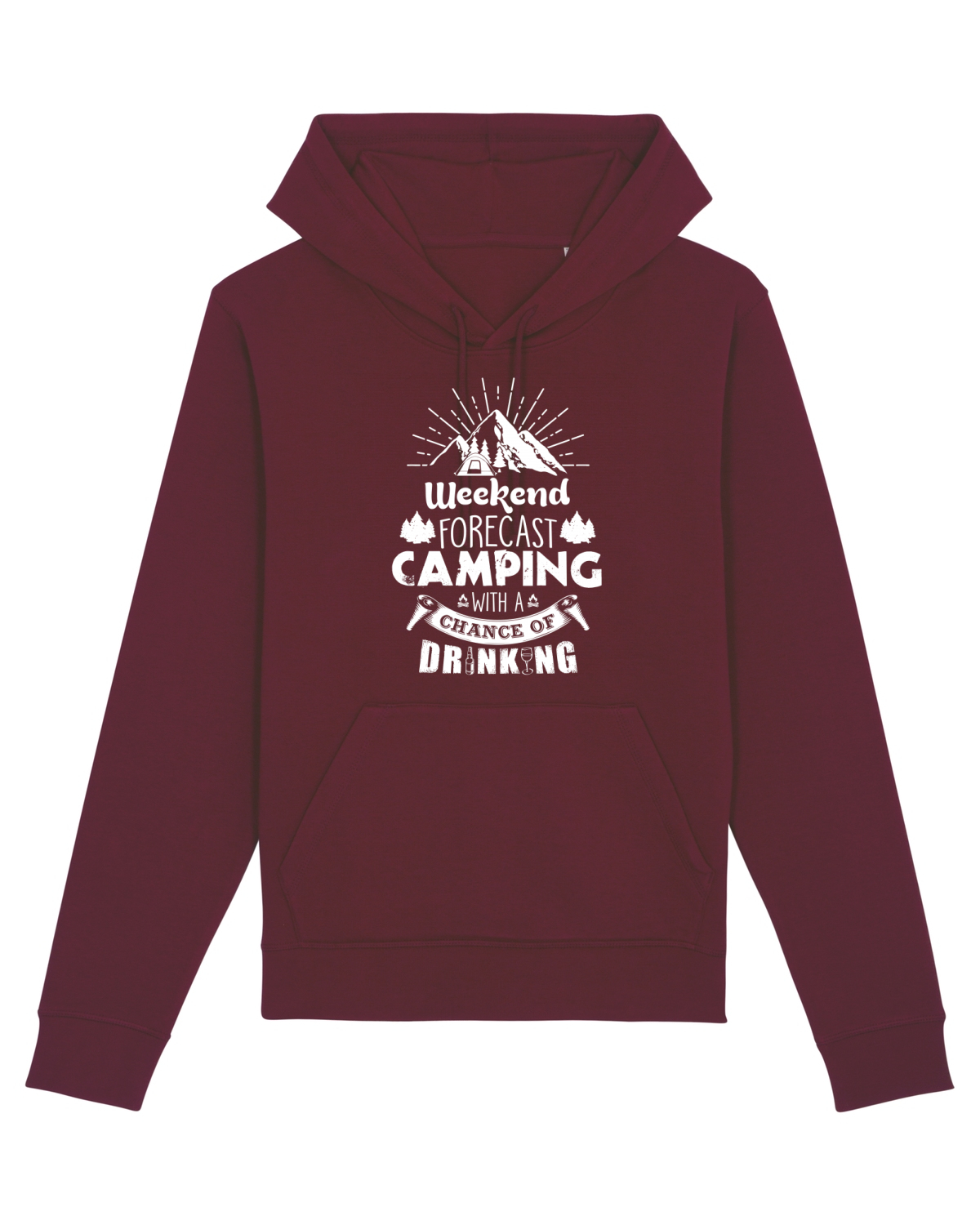 Hanorac Unisex Drummer Burgundy