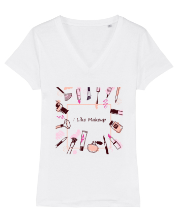 I like makeup White