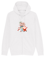 Merry Christmas Hanorac cu fermoar Unisex Connector
