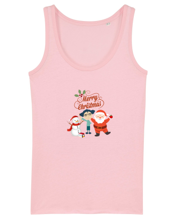 Merry Christmas Cotton Pink