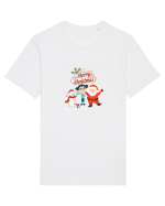 Merry Christmas Tricou mânecă scurtă Unisex Rocker