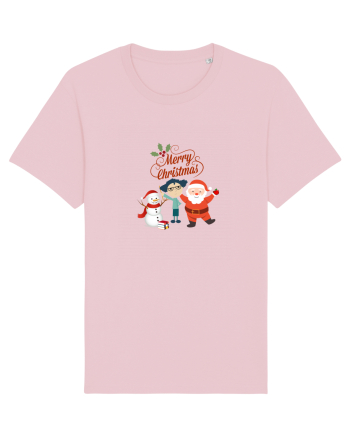 Merry Christmas Cotton Pink