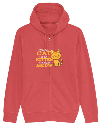 Cat Kitten Meow Carmine Red