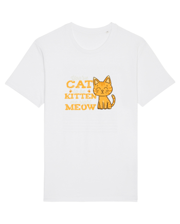 Cat Kitten Meow White