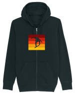 Retro Skateboarding Sunset - Skater For Life Hanorac cu fermoar Unisex Connector