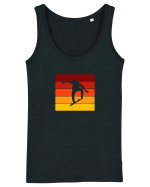 Retro Skateboarding Sunset - Skater For Life Maiou Damă Dreamer