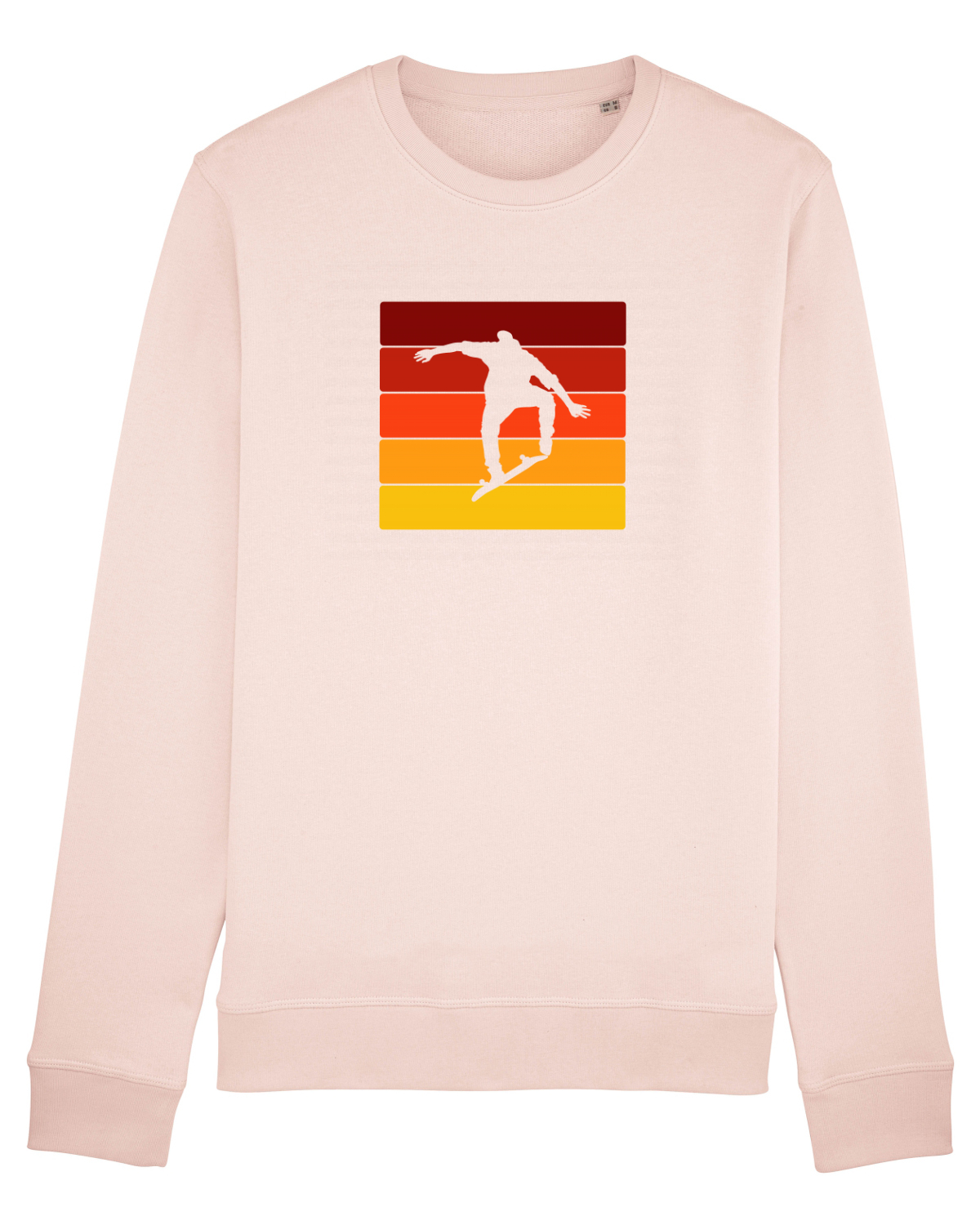 Bluză mânecă lungă Unisex Rise Candy Pink