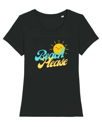 Beach Please Black