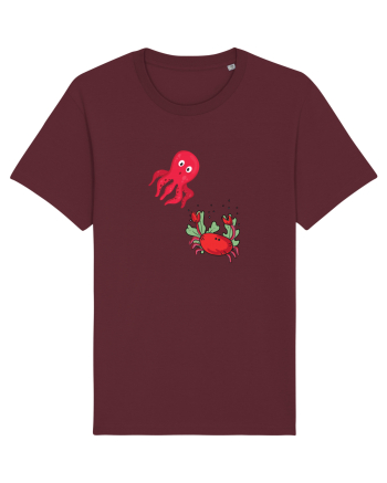 Rac vs Caracatiță Burgundy