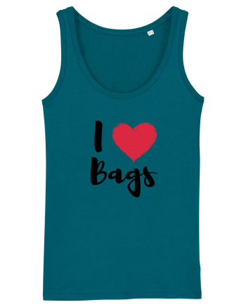 I love bags negru Ocean Depth