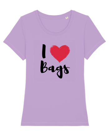 I love bags negru Lavender Dawn