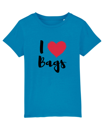 I love bags negru Azur