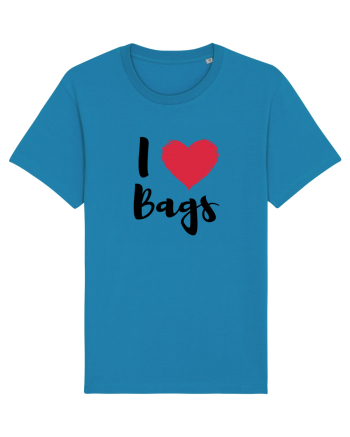 I love bags negru Azur