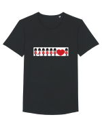 Love London Tricou mânecă scurtă guler larg Bărbat Skater