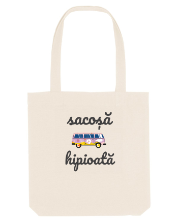Sacoșă hipioată van retro Natural