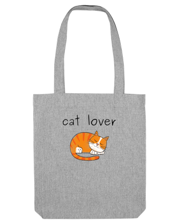 Cat Lover Heather Grey