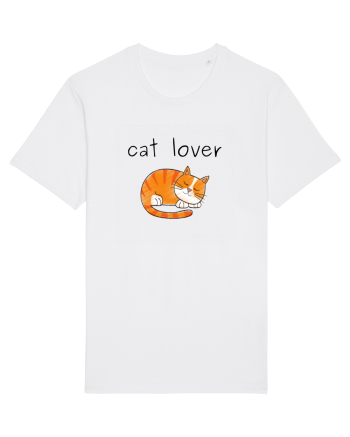Cat Lover White