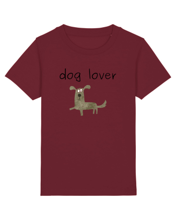 Dog Lover Burgundy