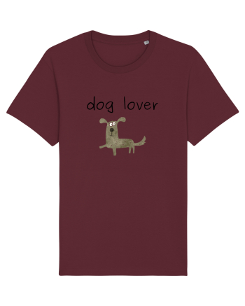 Dog Lover Burgundy