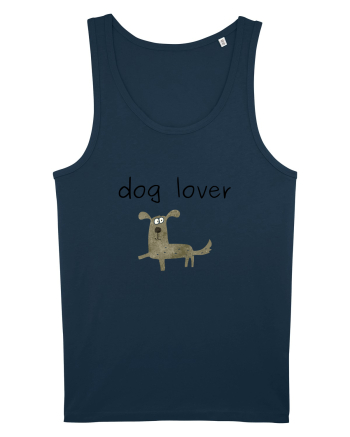 Dog Lover Navy