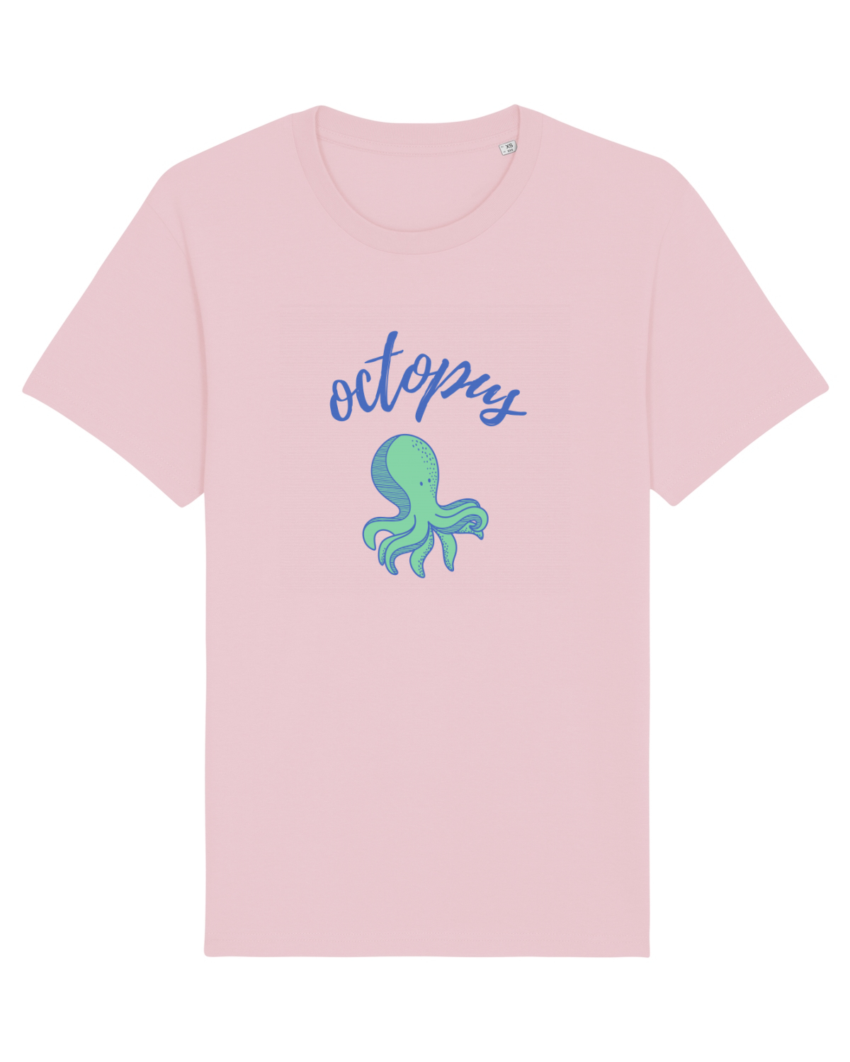 Tricou mânecă scurtă Unisex Rocker Cotton Pink