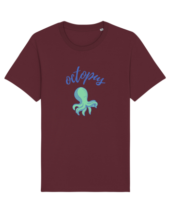 Octopus (caracatiță) Burgundy