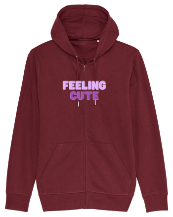 Feeling cute Burgundy