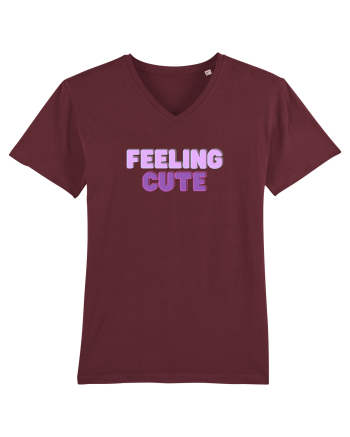 Feeling cute Burgundy