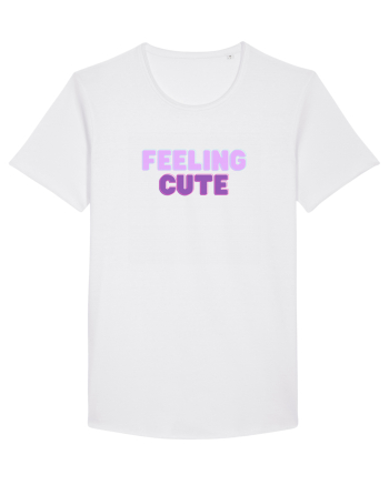 Feeling cute White