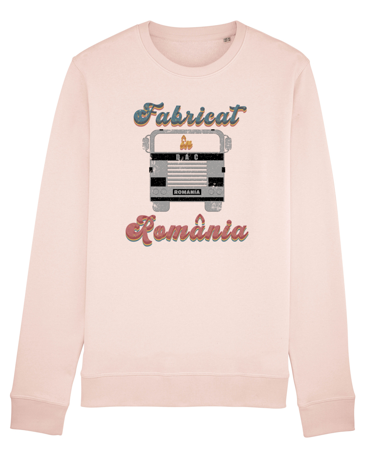 Bluză mânecă lungă Unisex Rise Candy Pink