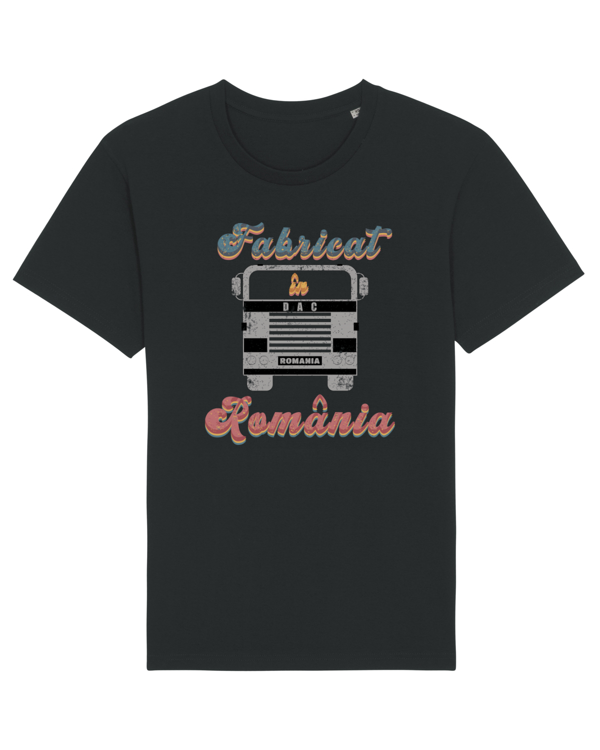Tricou mânecă scurtă Unisex Rocker Black
