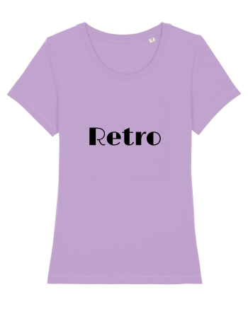 Retro text negru Lavender Dawn