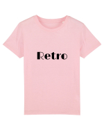 Retro text negru Tricou mânecă scurtă  Copii Mini Creator