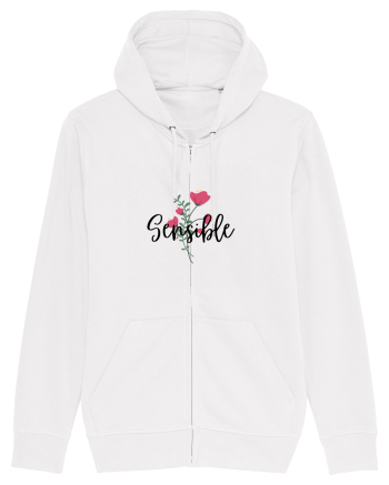 Sensible floare roșie White