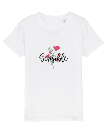 Sensible floare roșie White