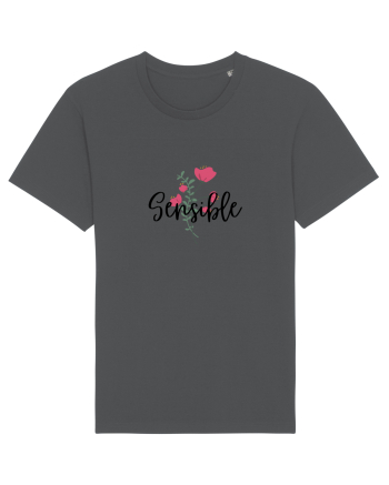 Sensible floare roșie Anthracite