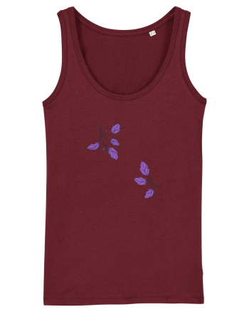 Frunze mov Burgundy