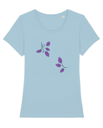 Frunze mov Sky Blue