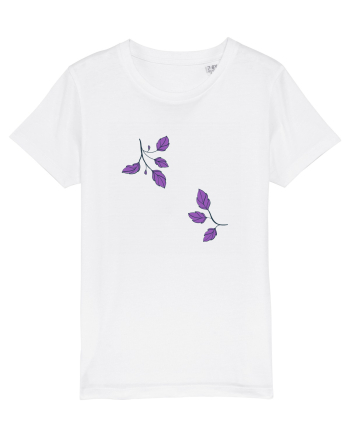 Frunze mov White